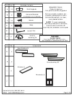 Preview for 2 page of Ballard Designs CASA Florentina Josephina Bookcase with Cabinet... Manual