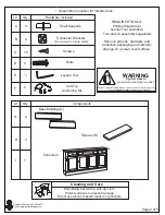 Предварительный просмотр 2 страницы Ballard Designs CASA Florentina Josephina MS134 Instruction Manual