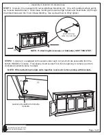 Предварительный просмотр 3 страницы Ballard Designs CASA Florentina Josephina MS134 Instruction Manual