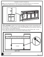 Предварительный просмотр 4 страницы Ballard Designs CASA Florentina Josephina MS134 Instruction Manual