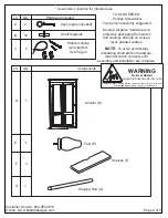 Preview for 2 page of Ballard Designs Casa Florentina Louis XVI Armoire MA200 Quick Start Manual