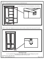 Preview for 4 page of Ballard Designs Casa Florentina Louis XVI Armoire MA200 Quick Start Manual