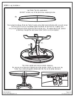 Preview for 2 page of Ballard Designs CASA Florentina Tovalo TD336 Quick Start Manual