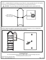 Preview for 3 page of Ballard Designs CASA Florentina Assembly Manual