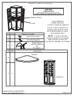 Предварительный просмотр 2 страницы Ballard Designs Chilton MI387 Manual