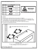 Предварительный просмотр 4 страницы Ballard Designs Chilton MI387 Manual