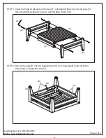 Preview for 3 page of Ballard Designs Del Mar Ottoman JC307 Quick Start Manual