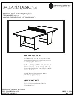 Ballard Designs Del Ray JM119 Manual предпросмотр