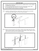 Предварительный просмотр 3 страницы Ballard Designs Del Ray Ping Pong Table JM083 Manual