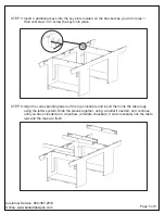 Предварительный просмотр 5 страницы Ballard Designs Del Ray Ping Pong Table JM083 Manual