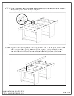 Предварительный просмотр 6 страницы Ballard Designs Del Ray Ping Pong Table JM083 Manual