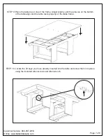 Предварительный просмотр 7 страницы Ballard Designs Del Ray Ping Pong Table JM083 Manual