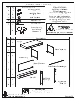 Preview for 2 page of Ballard Designs Edith Desk with Hutch MO606 Assembly