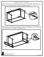 Preview for 4 page of Ballard Designs Edith Desk with Hutch MO606 Assembly