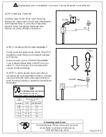 Предварительный просмотр 4 страницы Ballard Designs Grant Swing Arm Sconce Quick Start Manual