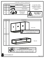 Предварительный просмотр 2 страницы Ballard Designs Harper Sideboard SF038 Assembly Instructions