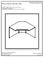 Ballard Designs Hutton MO569 COR Quick Start Manual preview