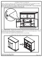 Предварительный просмотр 4 страницы Ballard Designs Large Eastman Secretary MO386 Assembly Instructions