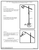 Preview for 4 page of Ballard Designs LL307 Quick Start Manual