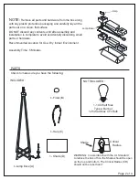 Предварительный просмотр 2 страницы Ballard Designs LL318 Quick Start Manual