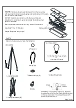 Предварительный просмотр 2 страницы Ballard Designs LL323 Quick Start Manual