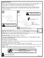 Предварительный просмотр 3 страницы Ballard Designs LO463 Quick Manual