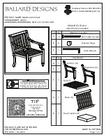 Предварительный просмотр 1 страницы Ballard Designs Madison JC054 Quick Start Manual