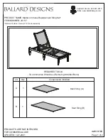 Preview for 1 page of Ballard Designs Madison JC157 Assembly Instructions