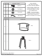 Предварительный просмотр 2 страницы Ballard Designs Malvern ST430 Quick Start Manual