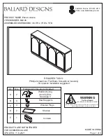 Ballard Designs MS136 Manual preview