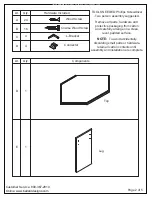 Preview for 2 page of Ballard Designs Original Home Office Corner Desk M0239 Manual