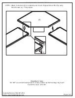 Preview for 5 page of Ballard Designs Original Home Office Corner Desk M0239 Manual