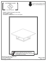 Preview for 1 page of Ballard Designs Palisades ME097 Assembly Instructions