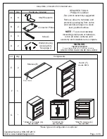 Предварительный просмотр 2 страницы Ballard Designs Paulette Hutch SK014 Quick Start Manual