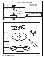 Preview for 2 page of Ballard Designs Sidney TD277 Manual