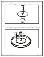 Preview for 4 page of Ballard Designs Sidney TD277 Manual