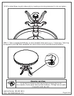 Preview for 6 page of Ballard Designs Sidney TD277 Manual