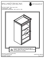 Предварительный просмотр 1 страницы Ballard Designs SK066 Quick Start Manual