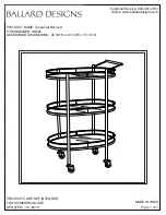 Предварительный просмотр 1 страницы Ballard Designs SR040 Quick Start Manual