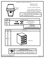 Preview for 2 page of Ballard Designs SUZANNE KASLER MO585 4DR Quick Start Manual