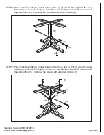 Предварительный просмотр 4 страницы Ballard Designs SUZANNE KASLER SK Orleans 48 Round Table Manual