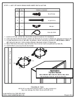 Предварительный просмотр 4 страницы Ballard Designs Tuscan MV198 Manual