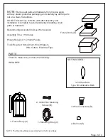 Preview for 2 page of Ballard Designs VERANO 3 Installation Instructions