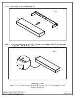 Предварительный просмотр 4 страницы Ballard Designs WS959 WHT 24 Instructions