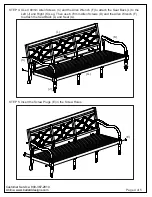 Предварительный просмотр 4 страницы BALLARD Ceylon Sofa SO623 Assembly Instructions