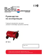 Предварительный просмотр 2 страницы Ballu-Biemmedue GP 105A Manual