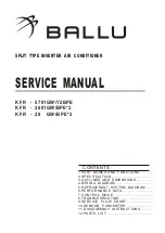 Ballu KFR-2501G/Y2BPE Service Manual preview