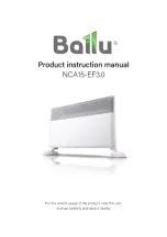 Предварительный просмотр 1 страницы Ballu NCA15-EF3.0 Product Instruction Manual