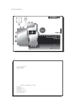 Preview for 1 page of Balluf BIS C-6 2 Series Manual