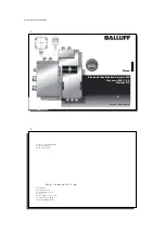 Preview for 31 page of Balluf BIS C-6 2 Series Manual